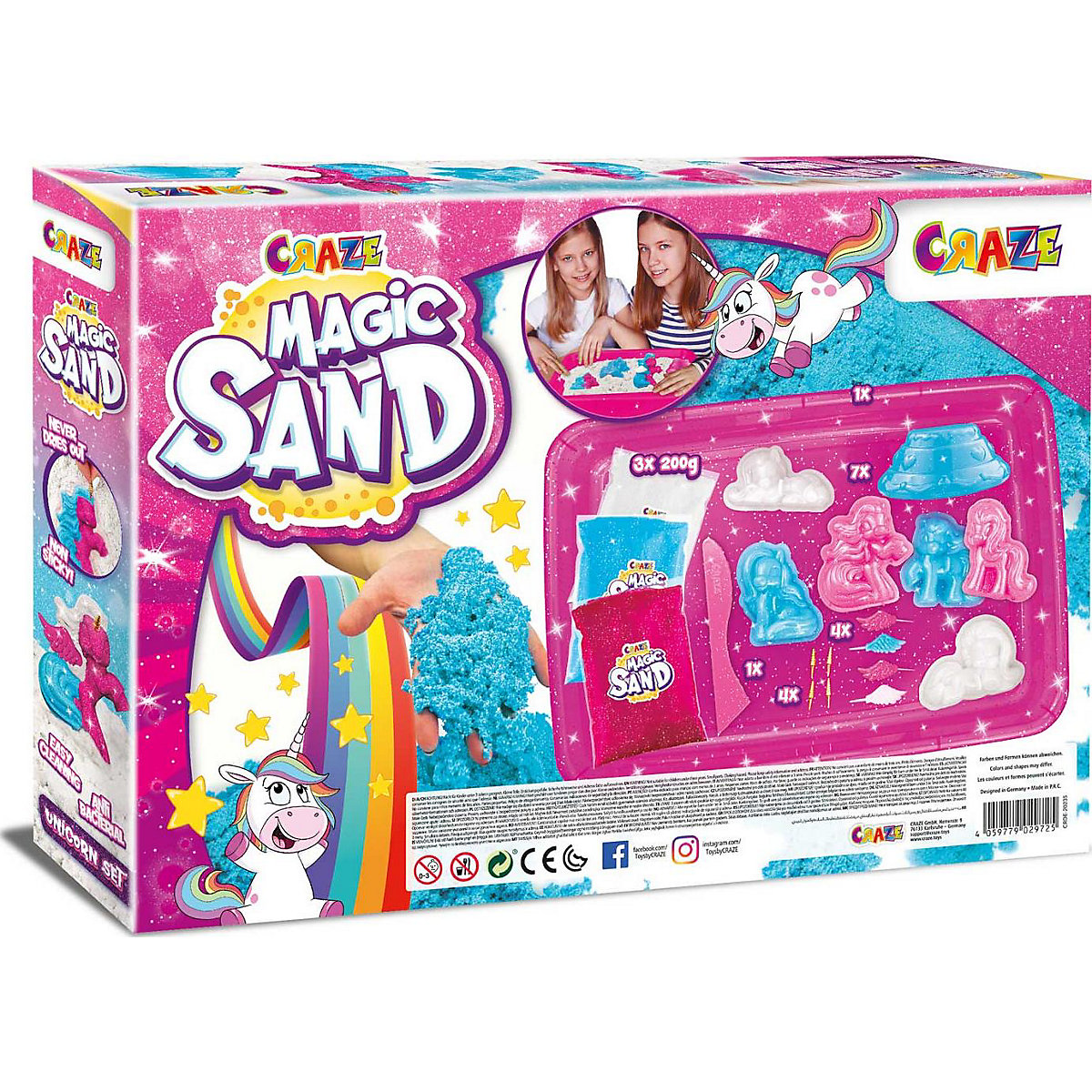 Magic Sand Playset Unicorn V2