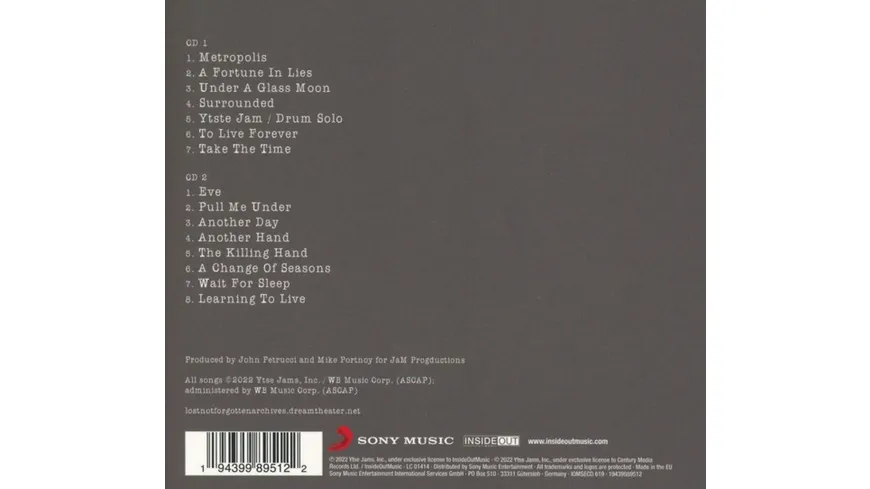 Lost Not Forgotten Archives: Live in NYC-1993