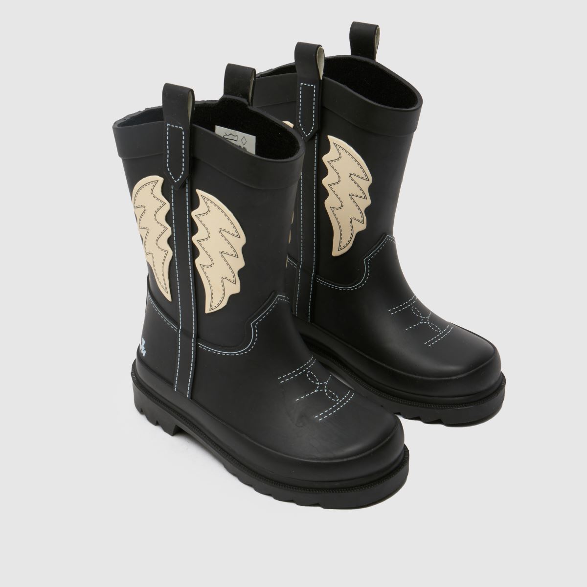 JUJU JELLIES fekete-fehér babacipő lányoknak