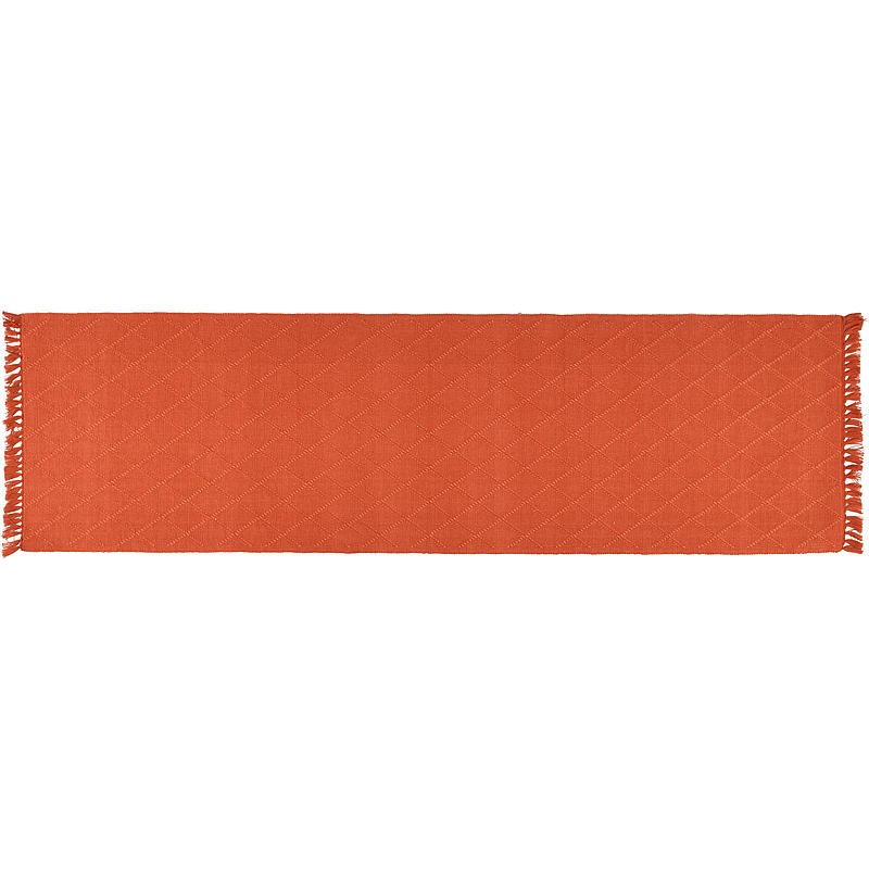 Home Løper 35x120 cm m/frynser terracotta