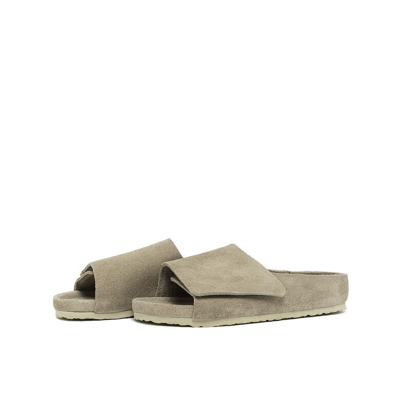 Birkenstock x Fear of God Kids Los Feliz Suede Leather taupe