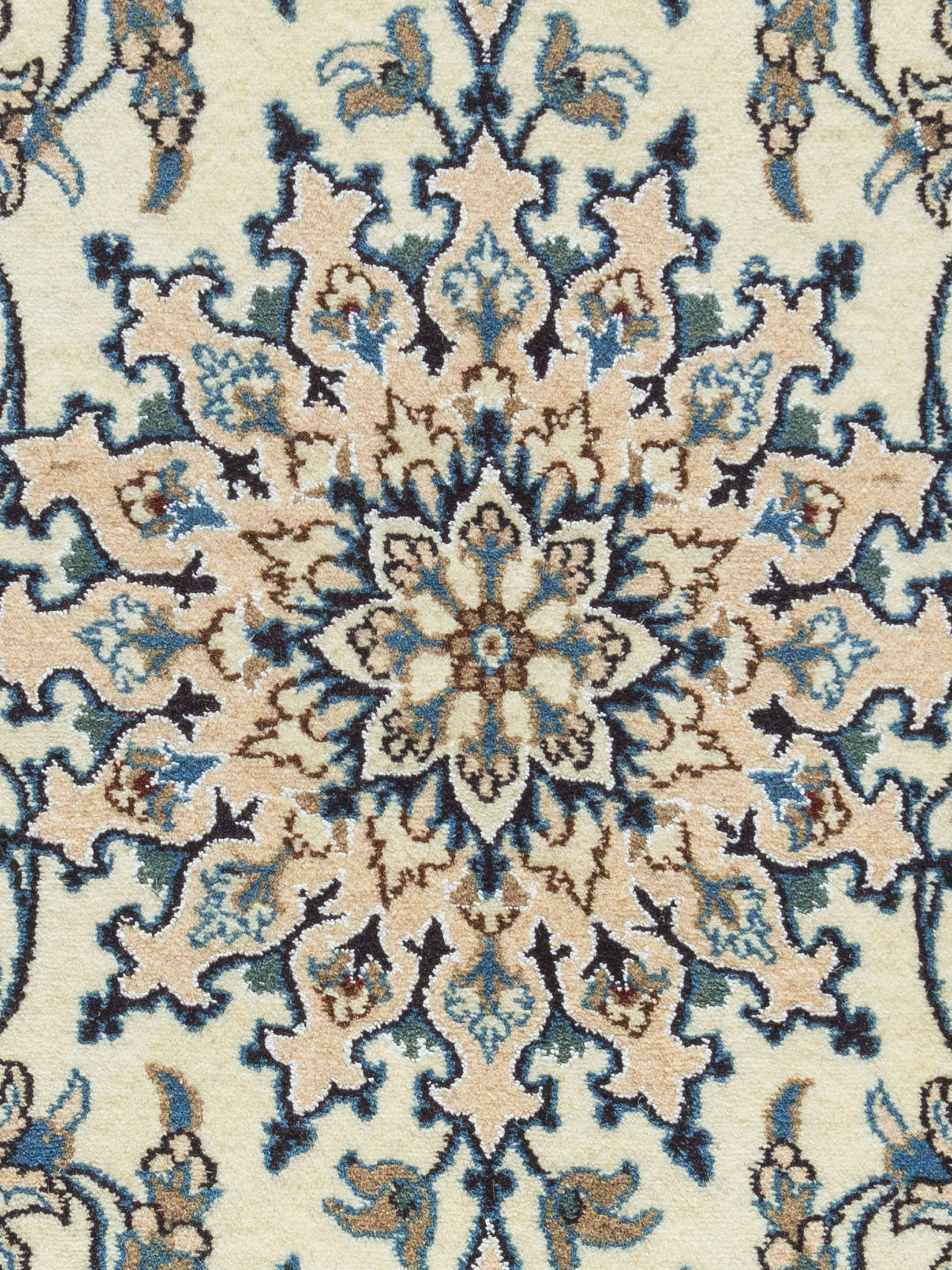 Kaschmar Nain 12 Lah ca. 147 x 204 cm, Unikat / Einzelstück