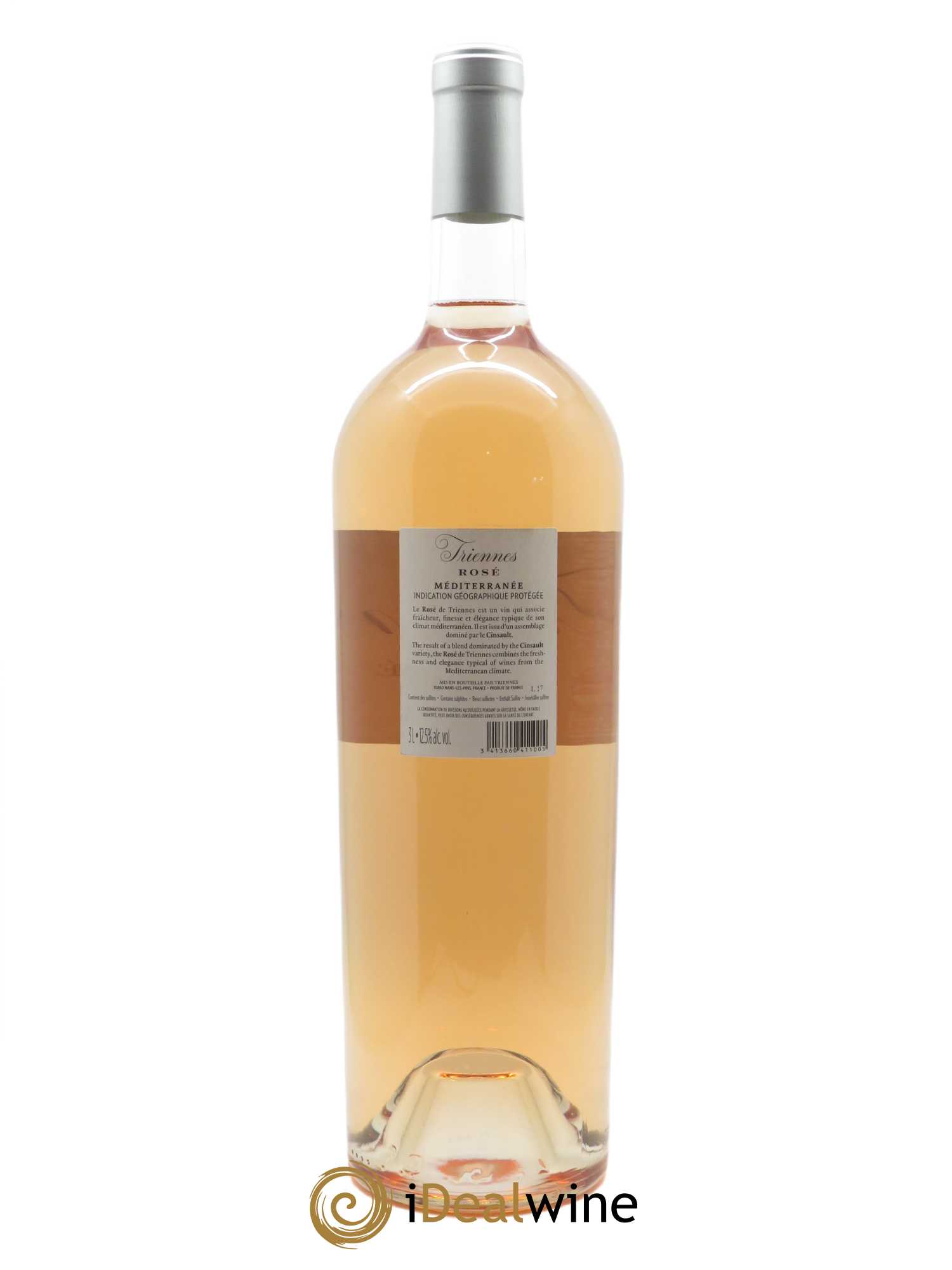 IGP Méditerranée Rosé Triennes (Domaine)  2020 - Lot de 1 Double-magnum