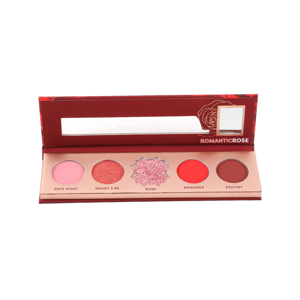 Profusion Cosmetics Palette Yeux Blooming Hues Romantic Rose  5 teintes Palette de fards à paupières