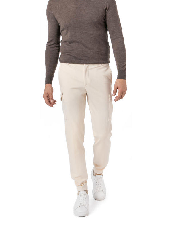 KARL LAGERFELD, Sweatpants, Mikrofaser, creme