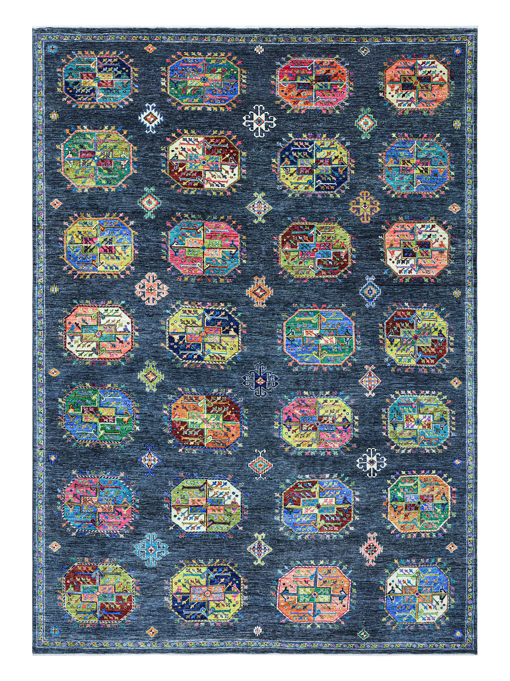 Buchara Ghazni ca. 247 x 343 cm, Unikat / Einzelstück