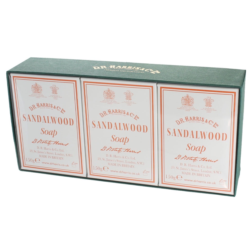 Sandalwood Bath Soap Box of 3