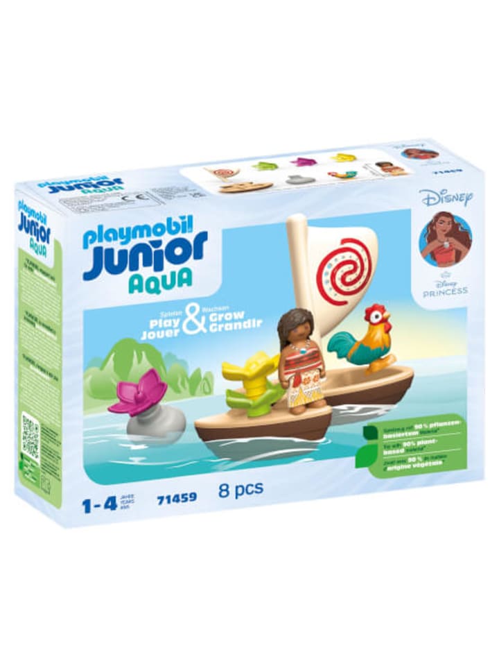 Playmobil Spielfigur Set 1.2.3 & Disney Vaiana Katamaran, 1-4 Jahre günstig kaufen onesize