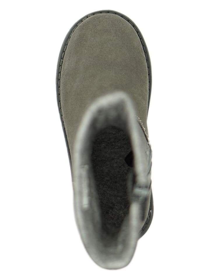 lamino Leder-Boots in Grau günstig kaufen