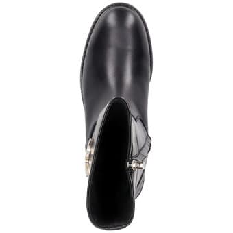 Calvin Klein Rubber Sole Ankle Boot in schwarz