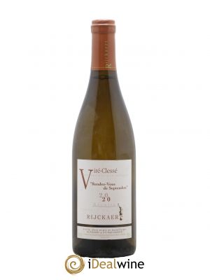 Viré-Clessé Rendez-vous de Septembre Rijckaert  2020 - Lot de 1 Bouteille
