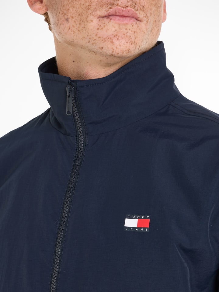 Tommy Hilfiger Übergangsjacke in Dunkelblau/ Rot günstig kaufen