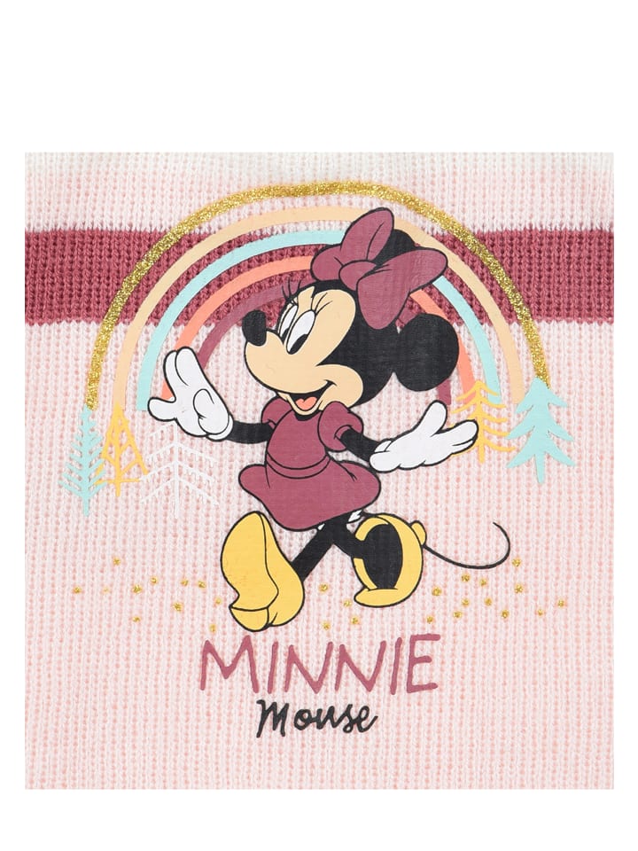 Disney Minnie Mouse Wintermütze Beanie in Rosa günstig kaufen 48