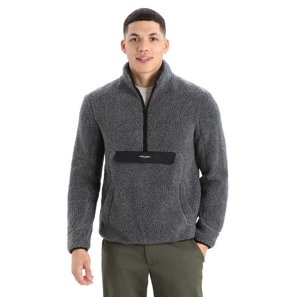 ICL REALFLEECE SHERPA LS HALF ZIP Herren - Wollpullover