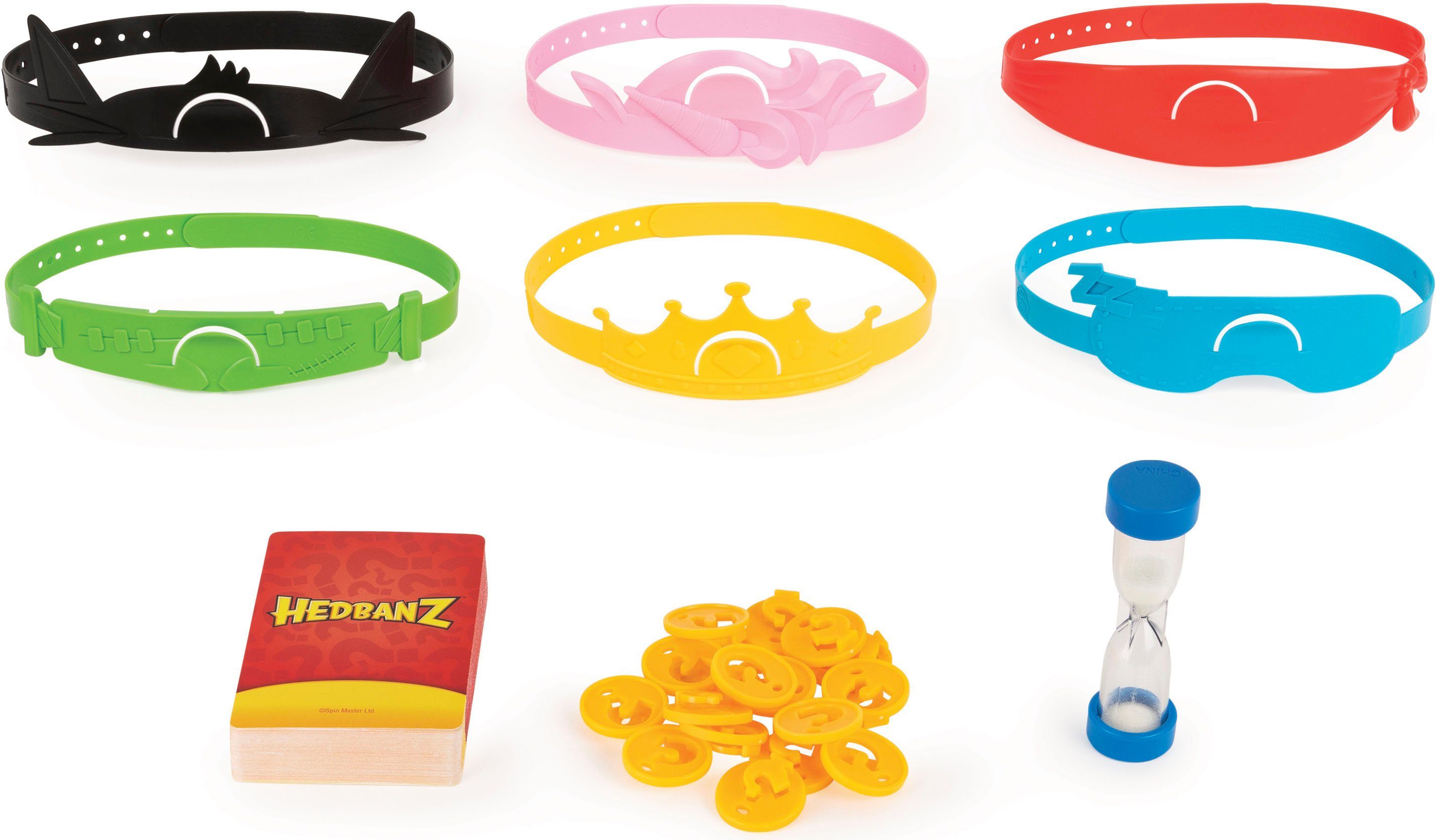 Spin Master Spiel, Ratespiel Spin Master Games, Hedbanz, Neuauflage mit tollem Spielmaterial
