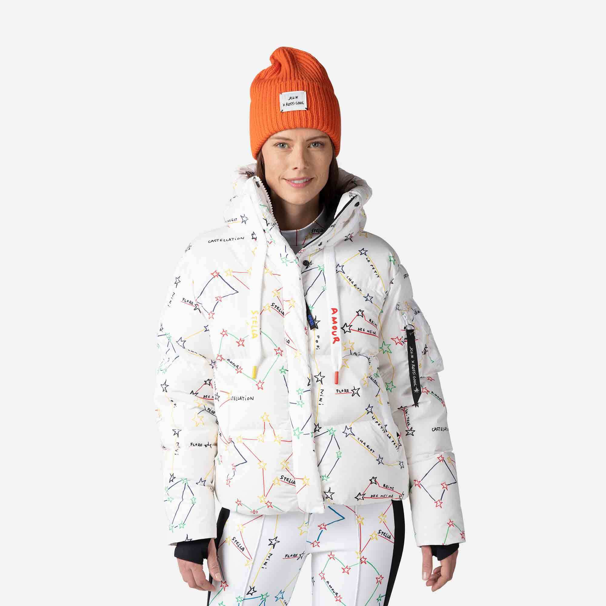 Doudoune de ski imprimé JCC Modul Printed Bomber femme