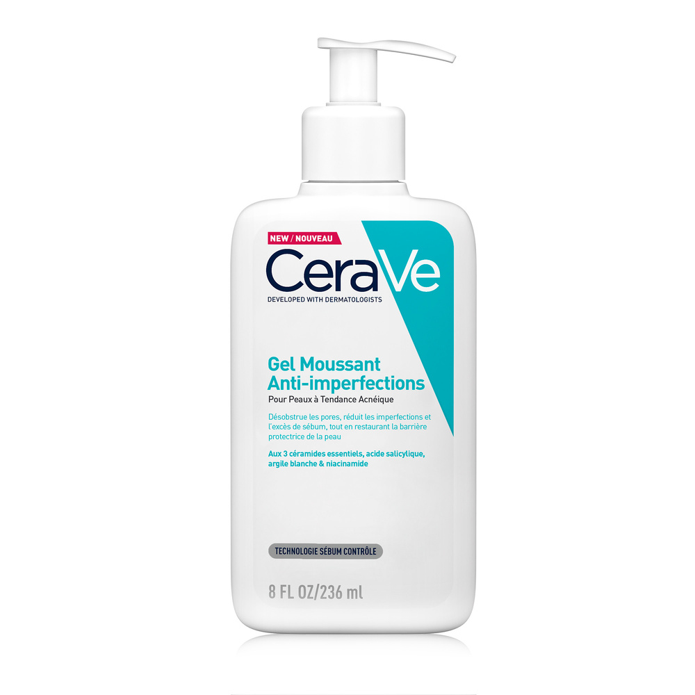 CeraVe Acné Gel Moussant Anti-Imperfections 236 ml