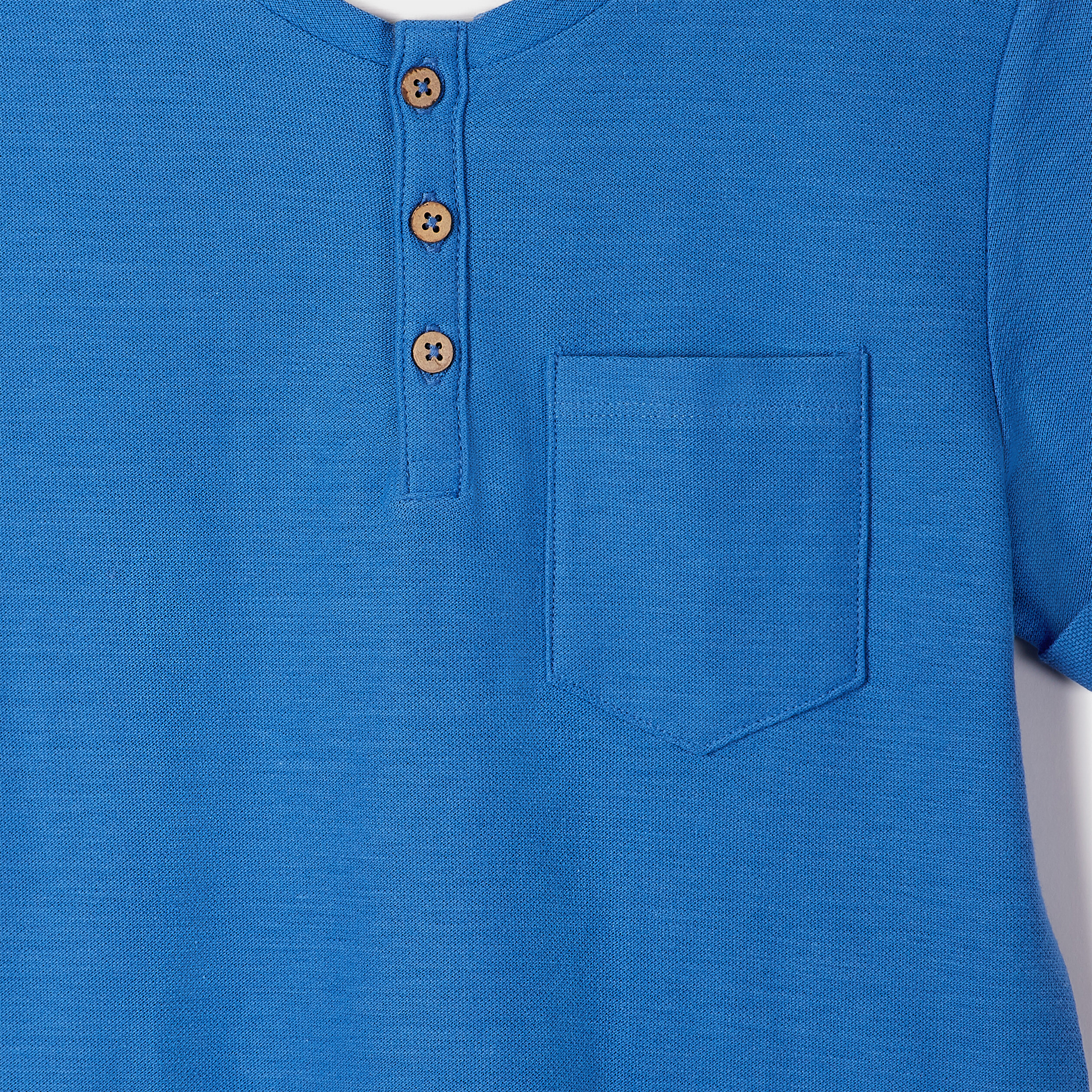 T-shirt manches courtes bleu garçon | La Halle