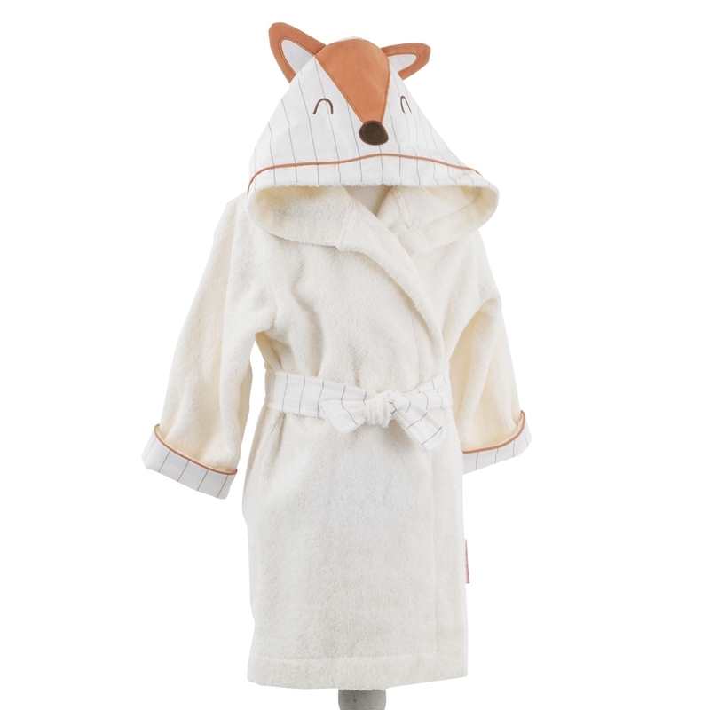 Peignoir enfant renard Dream Forest 6/7 ans