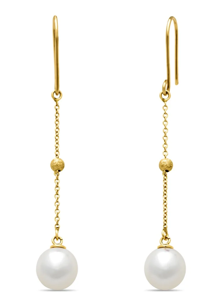Diamond Point  Geelgouden oorsieraden Rivièra