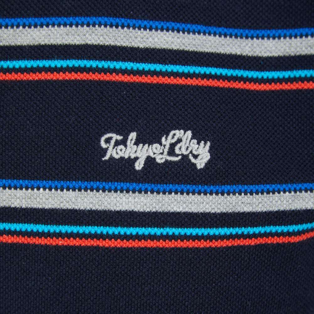 Tokyo Laundry Gazza Herren Polo-Shirt 1X18193 Sky Captain Navy
