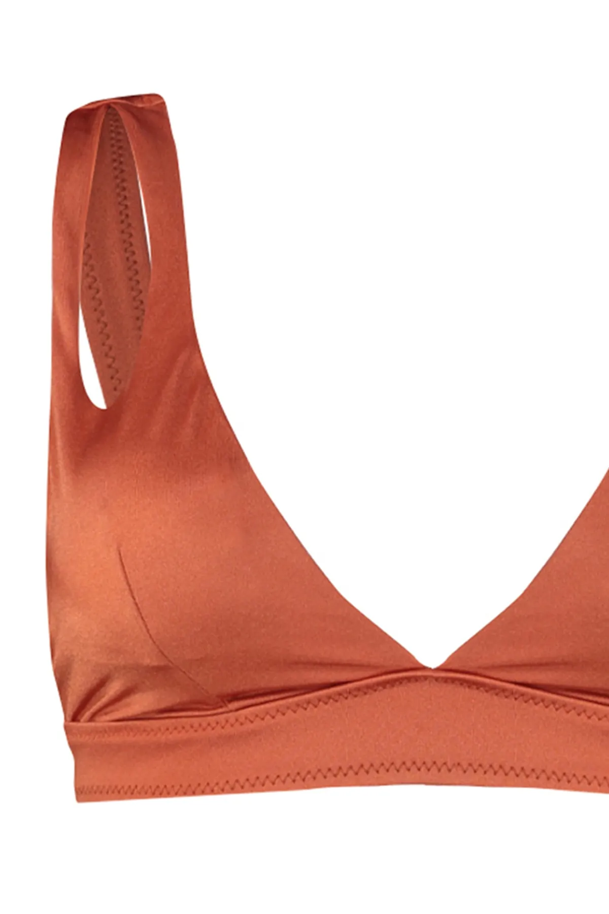 Trendyol Collection  Gefliestes, dreieckiges Bikinioberteil mit Ausschnitt/Fenster TBESS20BU0202