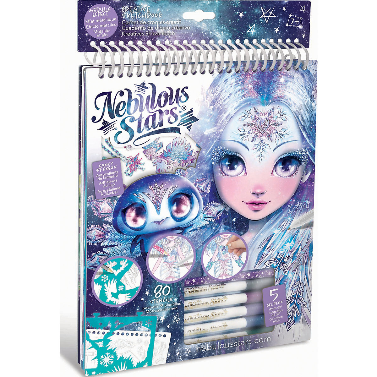 Kreatives Skizzenbuch Nebulous Stars