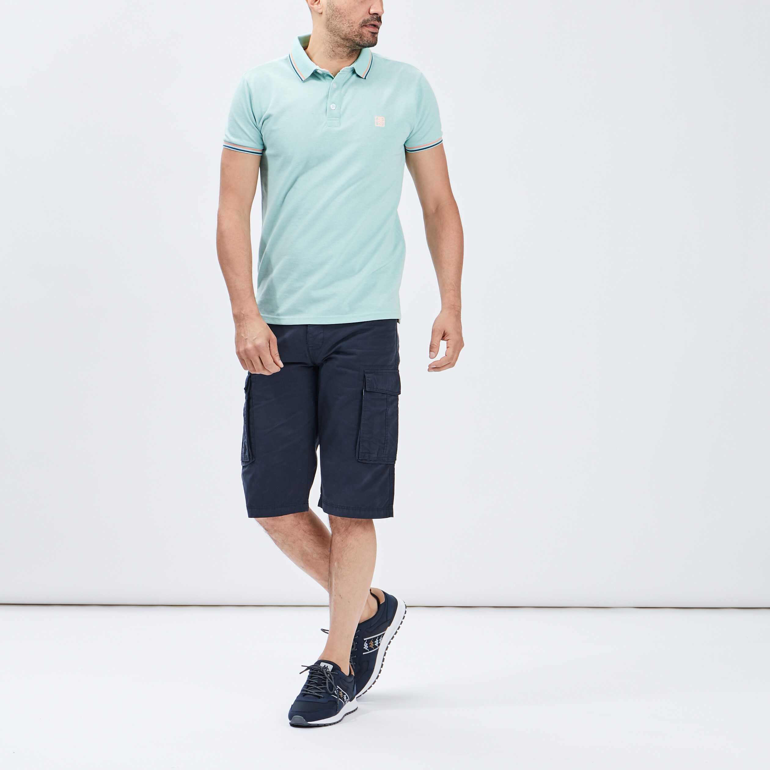Bermuda battle Creeks bleu marine homme | La Halle