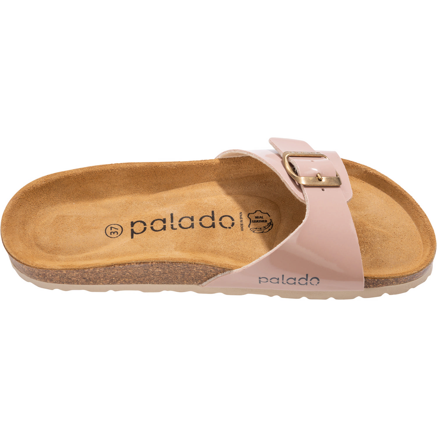 Palado Malta Lack, Pantoletten, Damen, Lack Creme Rosa