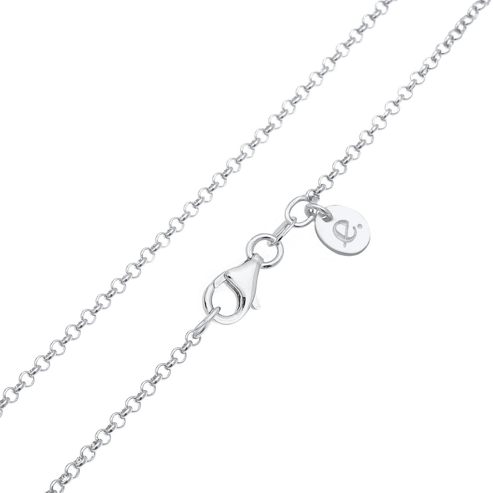 Elli PREMIUM Elli PREMIUM Collier Femme Forme Y Simple Cristal de - (925/1000) Argent collier