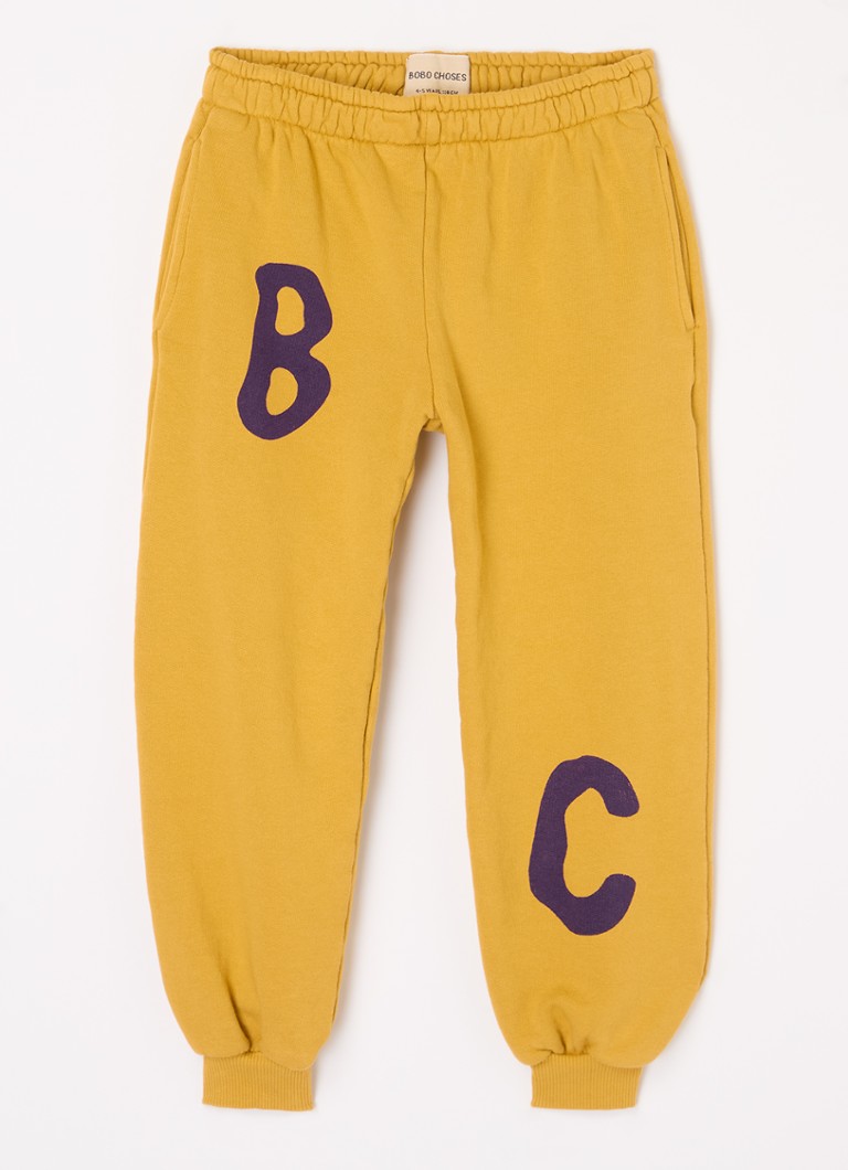 Pantaloni de trening conici din bumbac organic BOBO CHOOSES