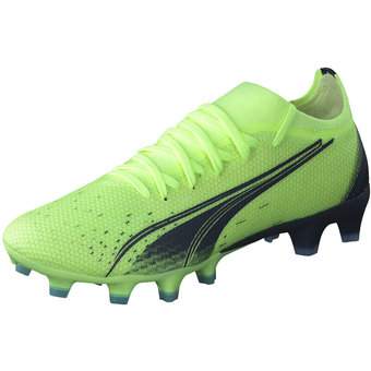 PUMA Ultra Match FG/AG Wn's Fußball in gelb