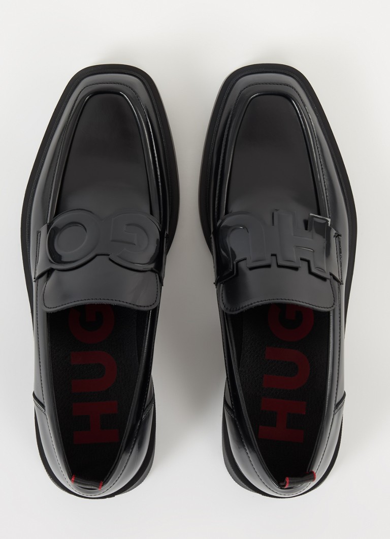 Mocasini din piele HUGO BOSS