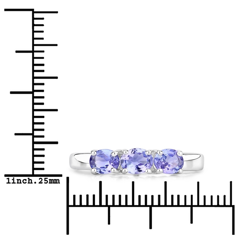 Rafaela Donata Bague Argent sterling Tanzanite en Argent Bague