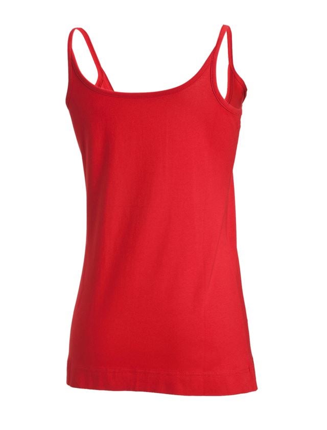 e.s. Spaghetti-Top cotton stretch, Damen
