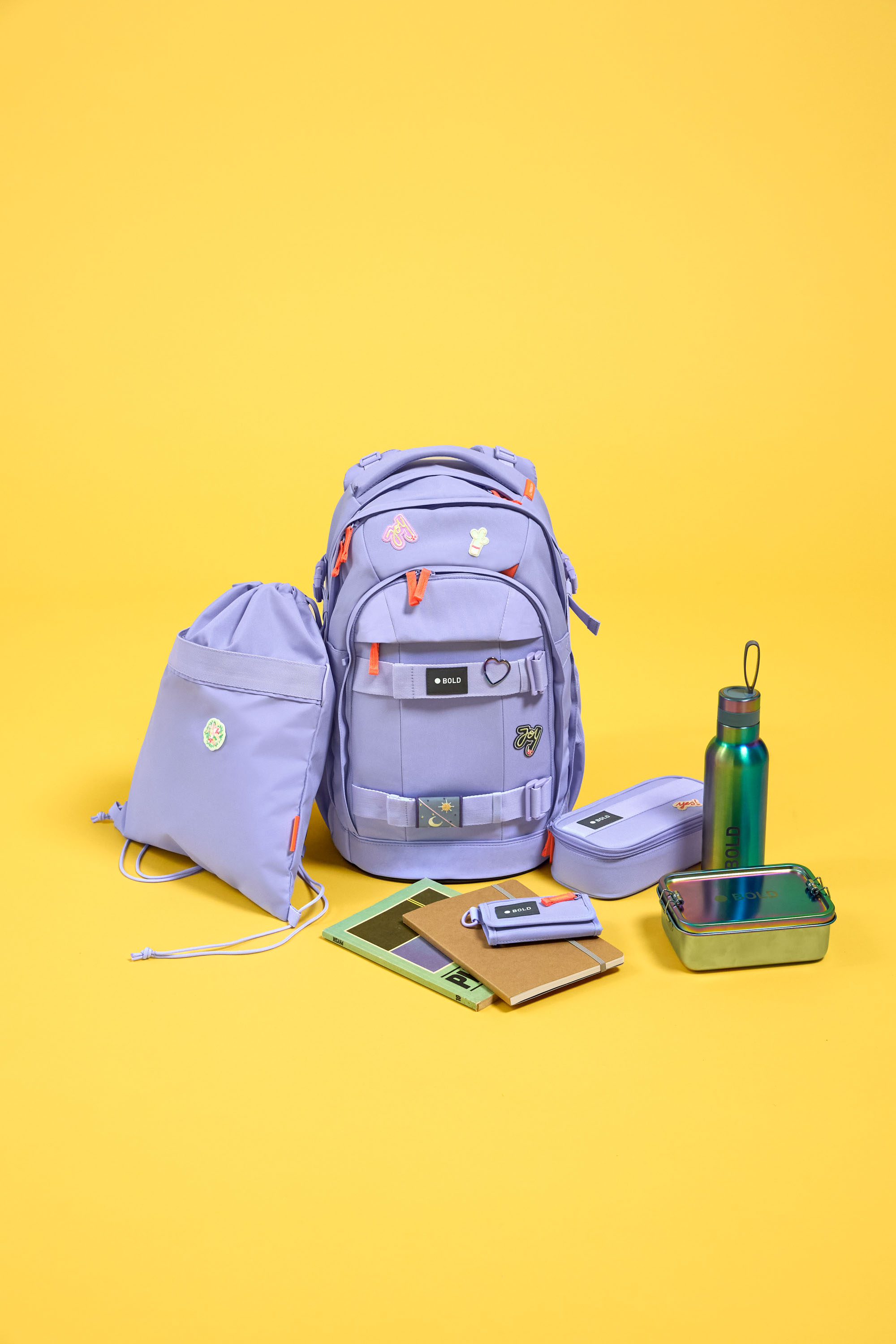 Schulrucksack - BOLD Origin, Lavendel