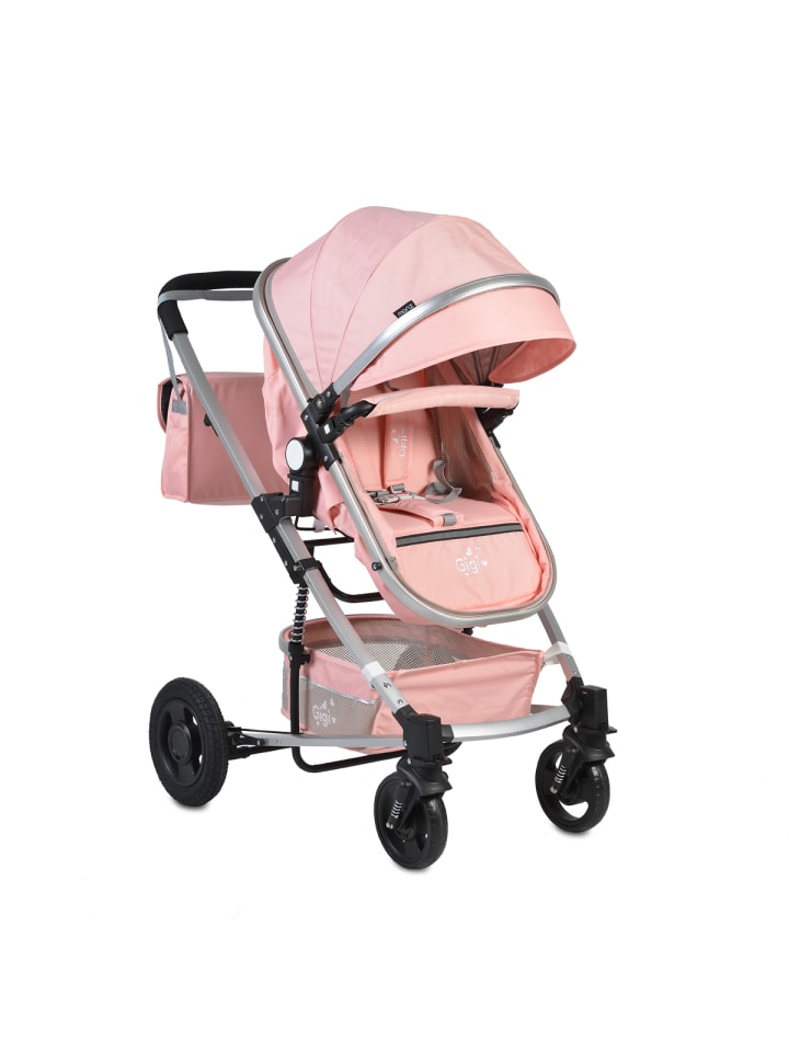Moni Kinderwagen Gigi umbaubar in rosa günstig kaufen onesize