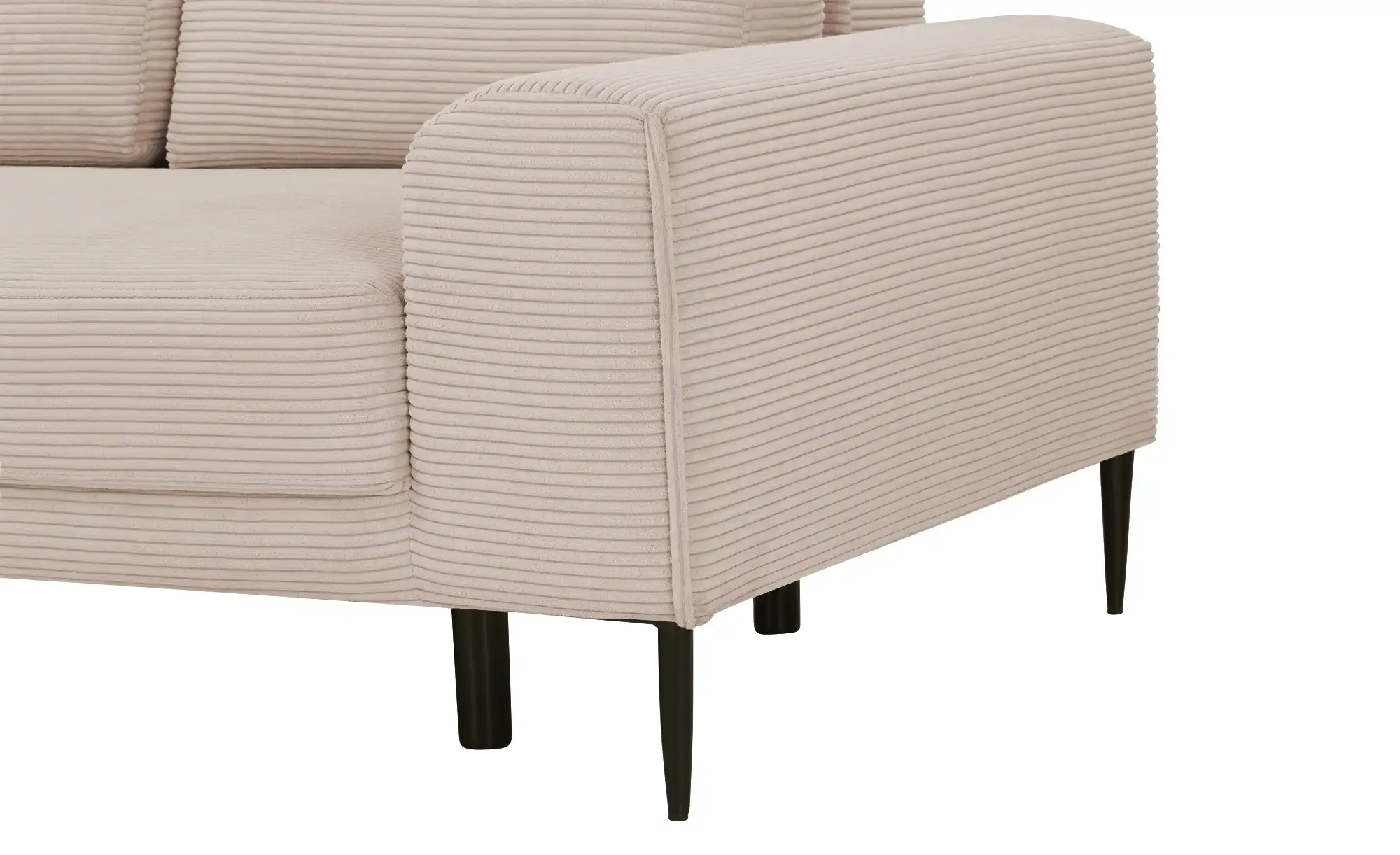 Twist Ecksofa aus Cord Capitol