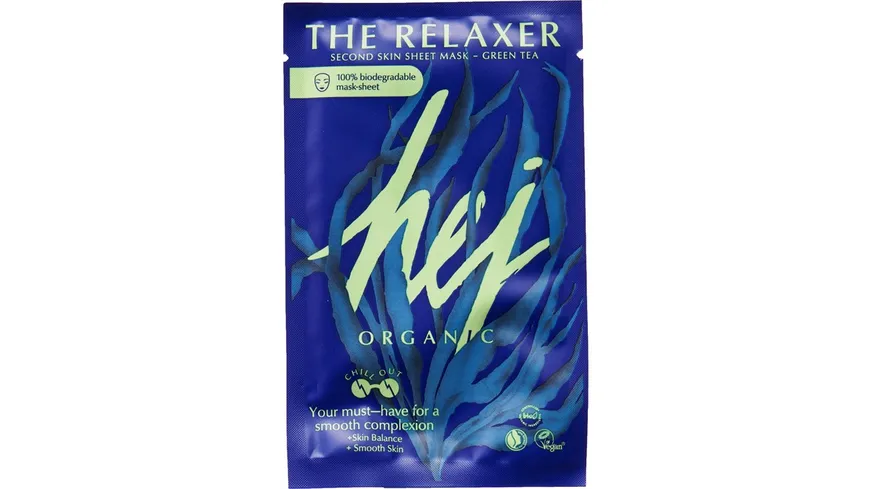 HEJ ORGANIC The Relaxer Sheet Mask