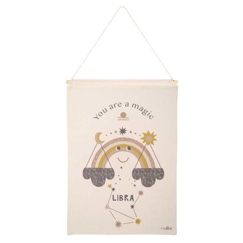 Déco murale zodiaque signe balance LITTLE LIBRA