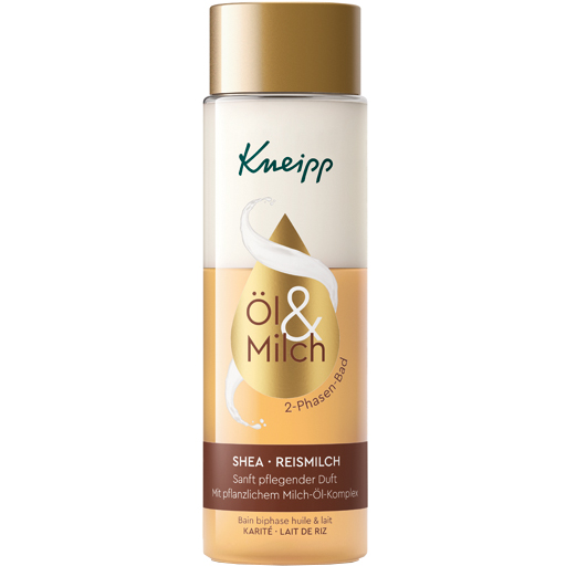 KNEIPP Öl & Milch 2-Phasen-Bad SHEA REISMILCH  250 ml  Bad