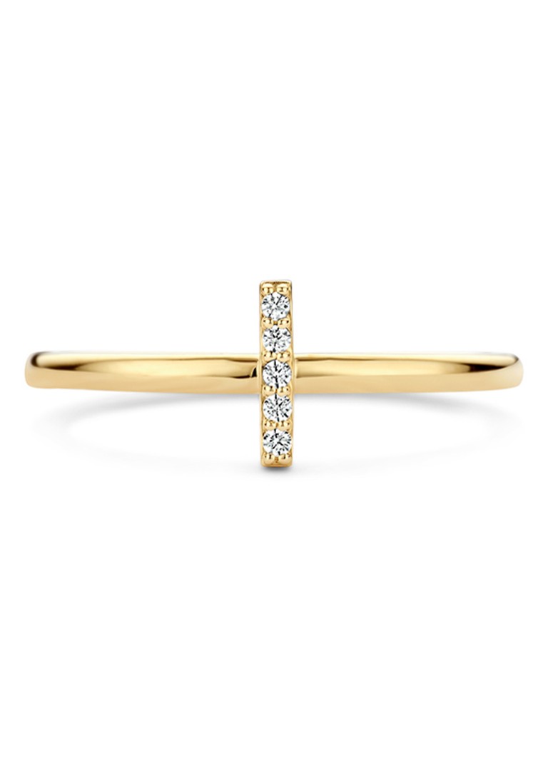 Blush  Ring van 14 karaat geelgoud 1252YZI