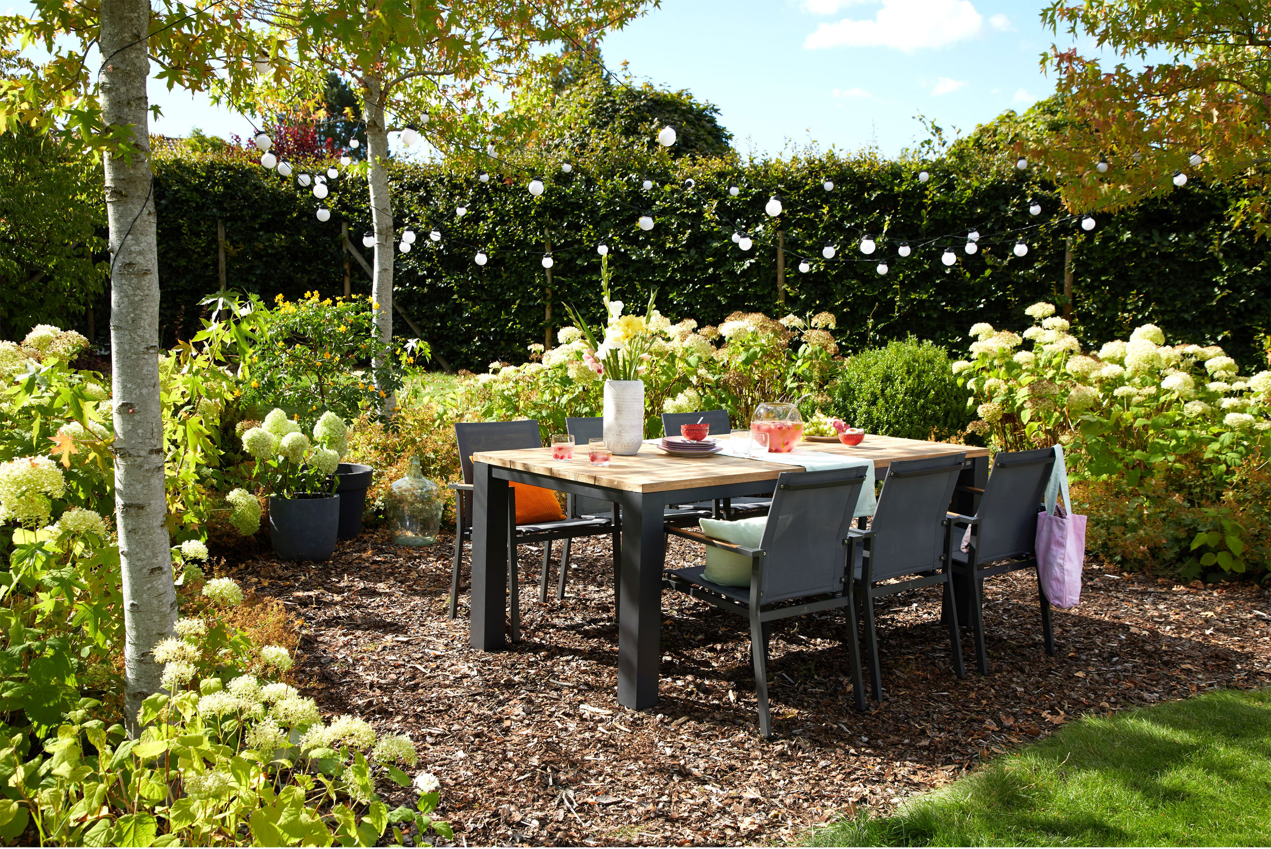 OUTDOORGartentisch Teak/Aluminium