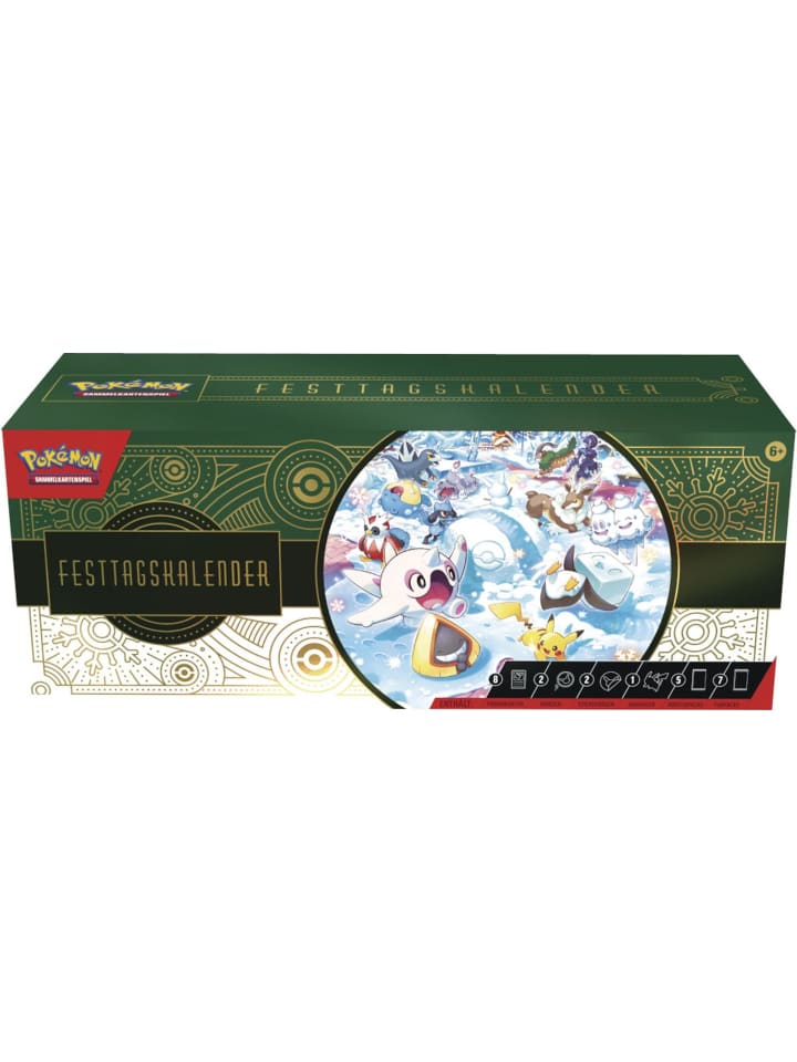 Pokémon Pokémon Adventskalender 2024 in Mehrfarbig ab 6 Jahre günstig kaufen onesize