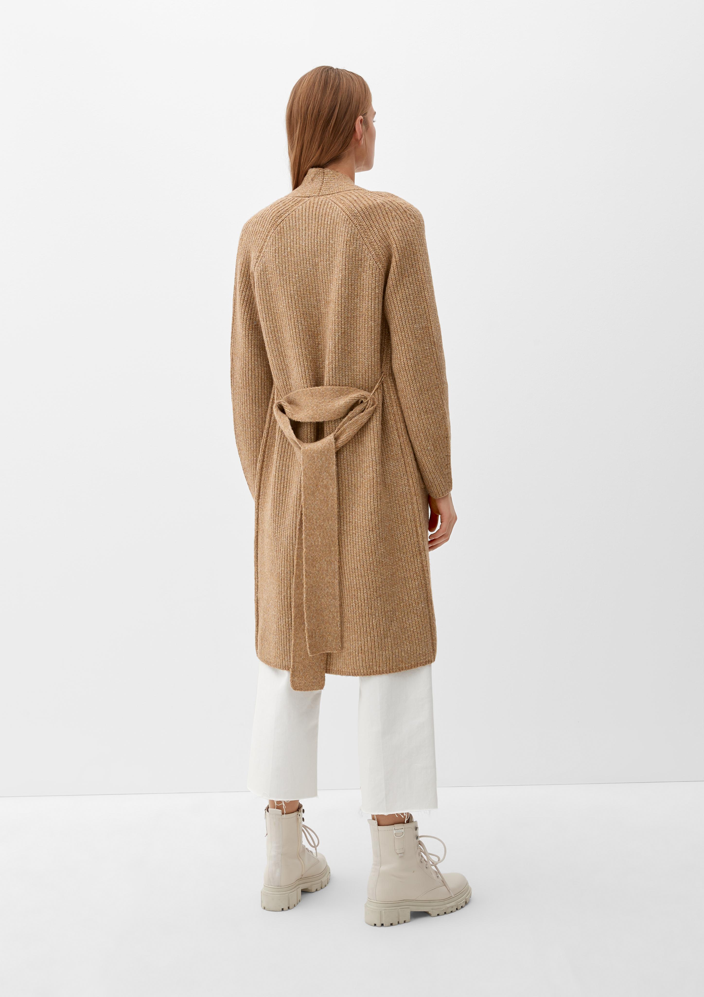 Strickjacke aus Wollmix  2120906-82W9