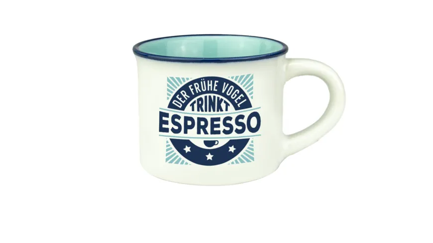 H&H Espresso-Tasse – Der frühe Vogel