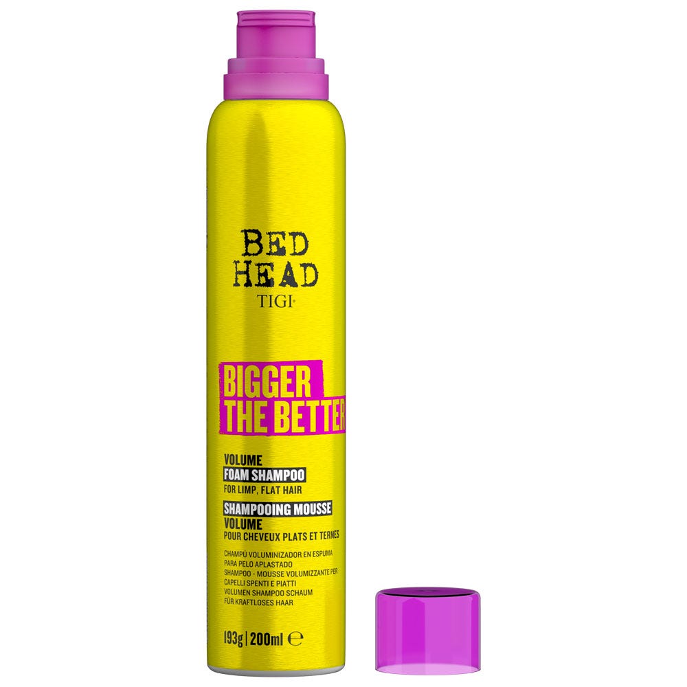 Tigi Bed Head ROW Bigger The Better Foam Shampoo 200 ml