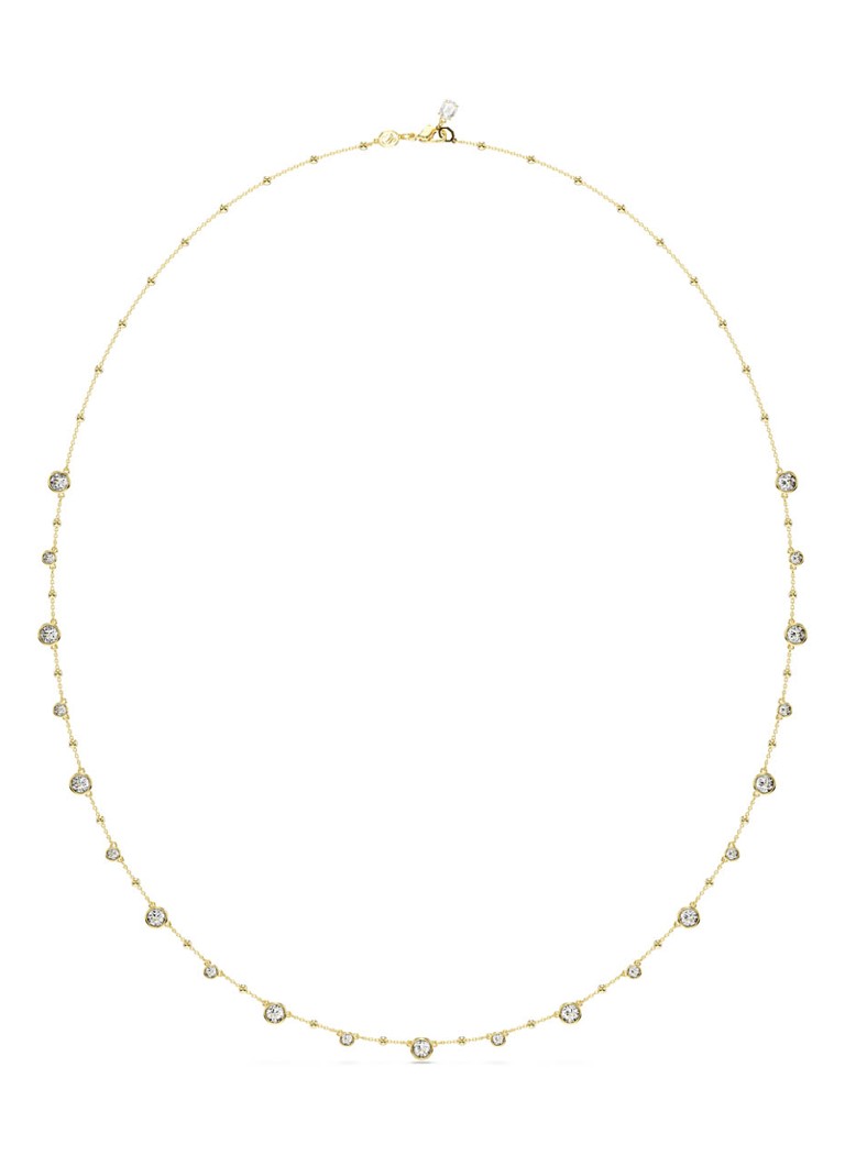 Κολιέ με επιχρυσωμένο κεχριμπάρι Swarovski