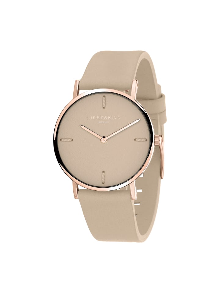 LIEBESKIND BERLIN Armbanduhr in beige günstig kaufen onesize