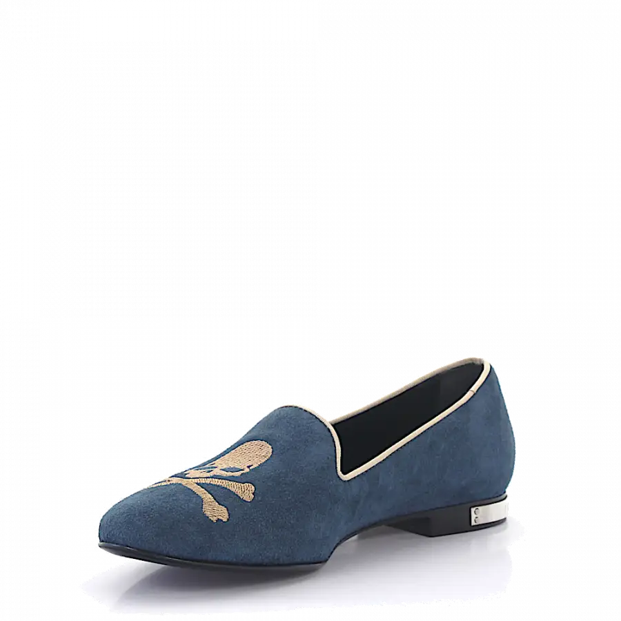 Philipp Plein - Slipper - blau